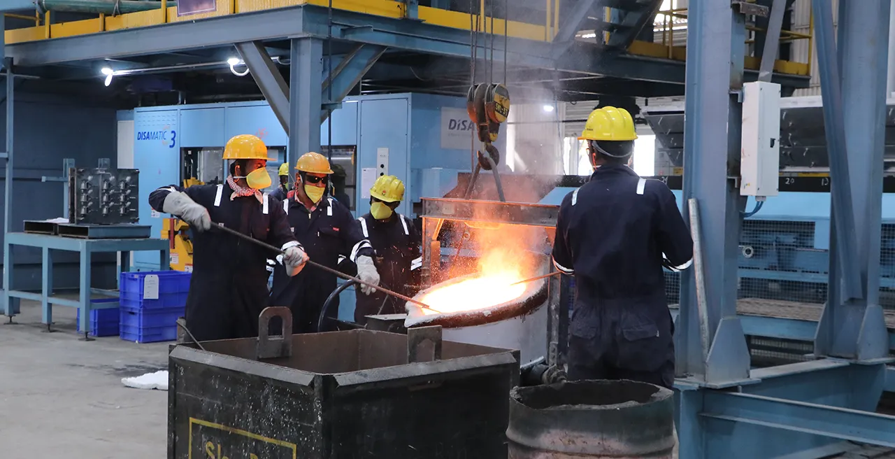 2022 established SGI foundry for production of precision castings